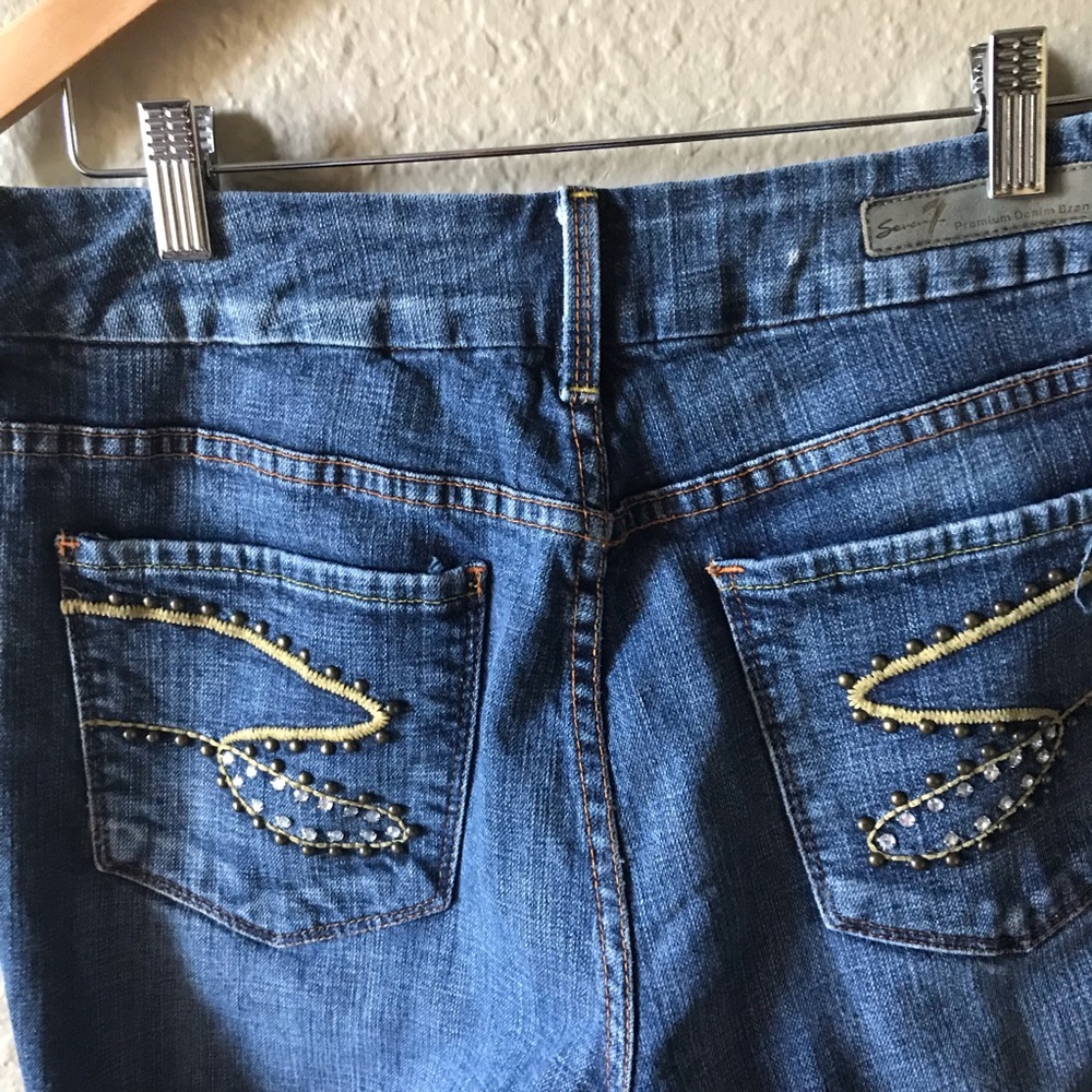 Mid Rise Jeans Sz 10 Seven Premium Women’s EUC